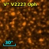V* V2223 Oph