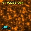 V* V2233 Oph