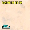 NAME M 8E IR