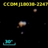 CCDM J18038-2247B