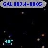 GAL 007.4+00.05
