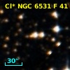 Cl* NGC 6531      F      41