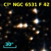 Cl* NGC 6531      F      42