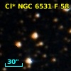 Cl* NGC 6531      F      58