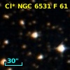 Cl* NGC 6531      F      61