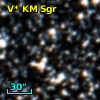 V* KM Sgr