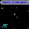 2MASS J22054855+7329031