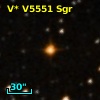 V* V5551 Sgr