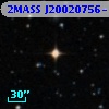 2MASS J20020756-1943175
