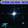 CCDM J15450-1643AB