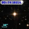 BD+74  1015A