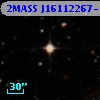 2MASS J16112267-1805023