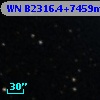 WN B2316.4+7459m