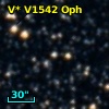 V* V1542 Oph