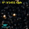 V* V1451 Oph