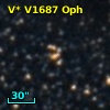 V* V1687 Oph