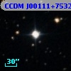 CCDM J00111+7532AB