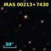 IRAS 00213+7430