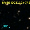 NVSS J002112+742737