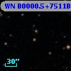 WN B0000.5+7511B
