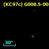 [KC97c] G008.5-00.3