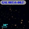 GAL 007.4+00.7