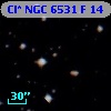 Cl* NGC 6531      F      14