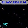 Cl* NGC 6531      F      74