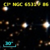 Cl* NGC 6531      F      86