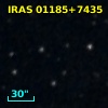 IRAS 01185+7435