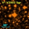 V* V2003 Sgr