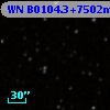 WN B0104.3+7502m
