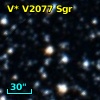 V* V2077 Sgr