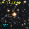 V* V2115 Sgr