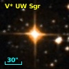 V* UW Sgr
