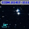 CCDM J15457-1511A