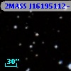 2MASS J16195112-1533083