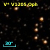 V* V1205 Oph