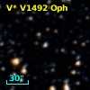 V* V1492 Oph