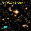 V* V1743 Oph