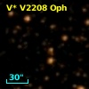 V* V2208 Oph