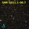 SNR G011.1-00.7