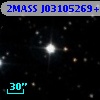 2MASS J03105269+6802160