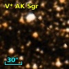 V* AK Sgr