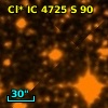 Cl* IC 4725      S      90