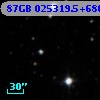 87GB 025319.5+680632