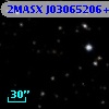 2MASX J03065206+6823355
