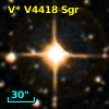 V* V4418 Sgr