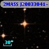 2MASS J20033041-1622220