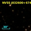 NVSS J032600+674330